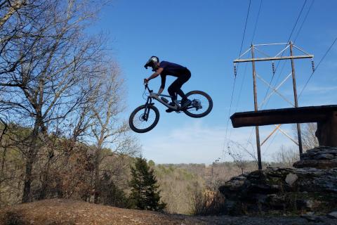 rock solid trails - lake leatherwood park 