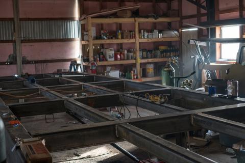 Coler Bridge Fabrication