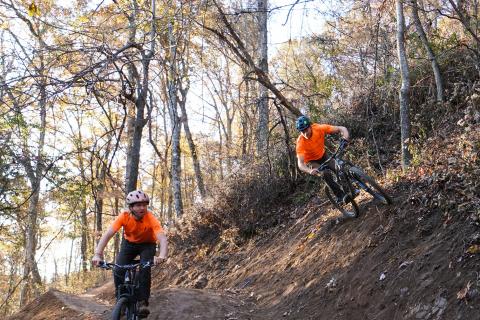 Riding the Backslope