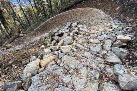 Rock Armor to Berm