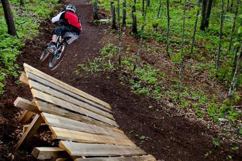 Copper Harbor Trail Bridge Feature 