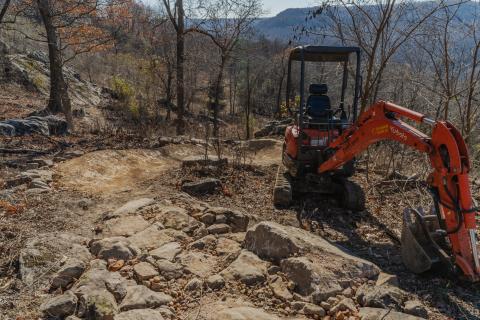 kubota rock berm
